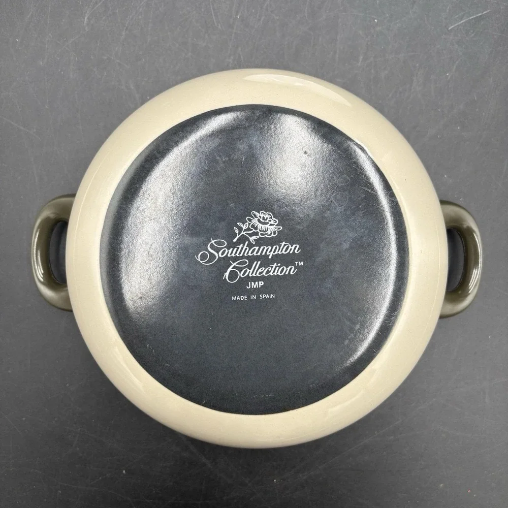 Southern Collection 7qt Stew Pot With Cover Porcelain On Steel Gourmet Pot